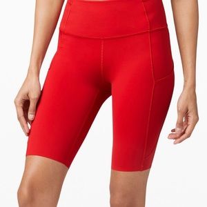Lululemon fast and free high rise shorts